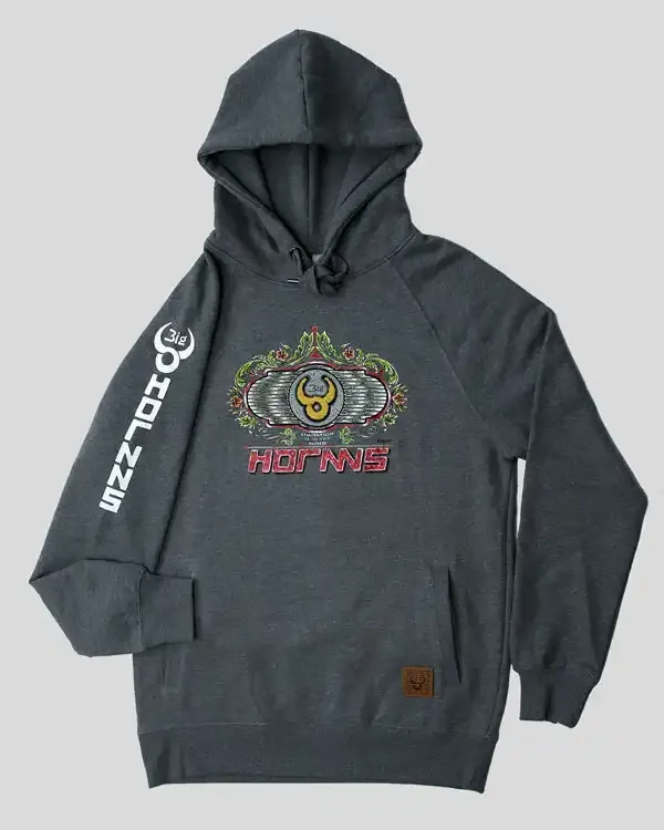 Visionary Heights Hoodie, print & Paint hoodie by Bighornns