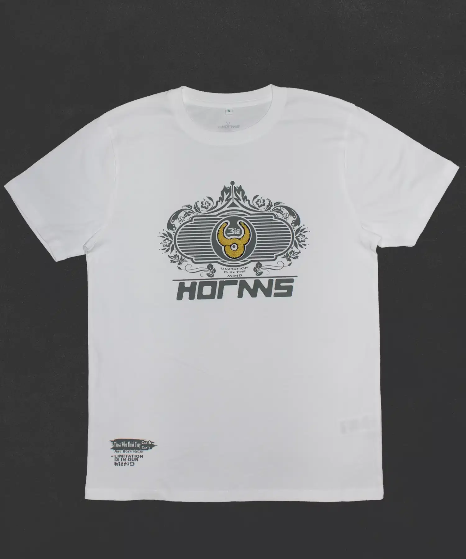 Waves of Thought Tee, printed t-shirt by Bighornns
