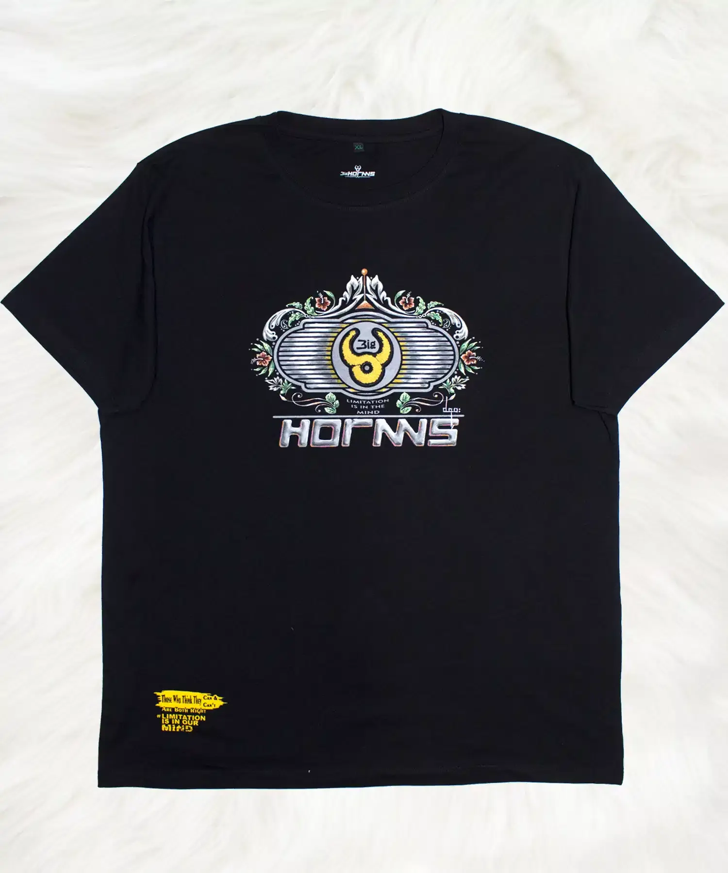 Neon Psyche Tee, print & Paint t-shirt by Bighornns