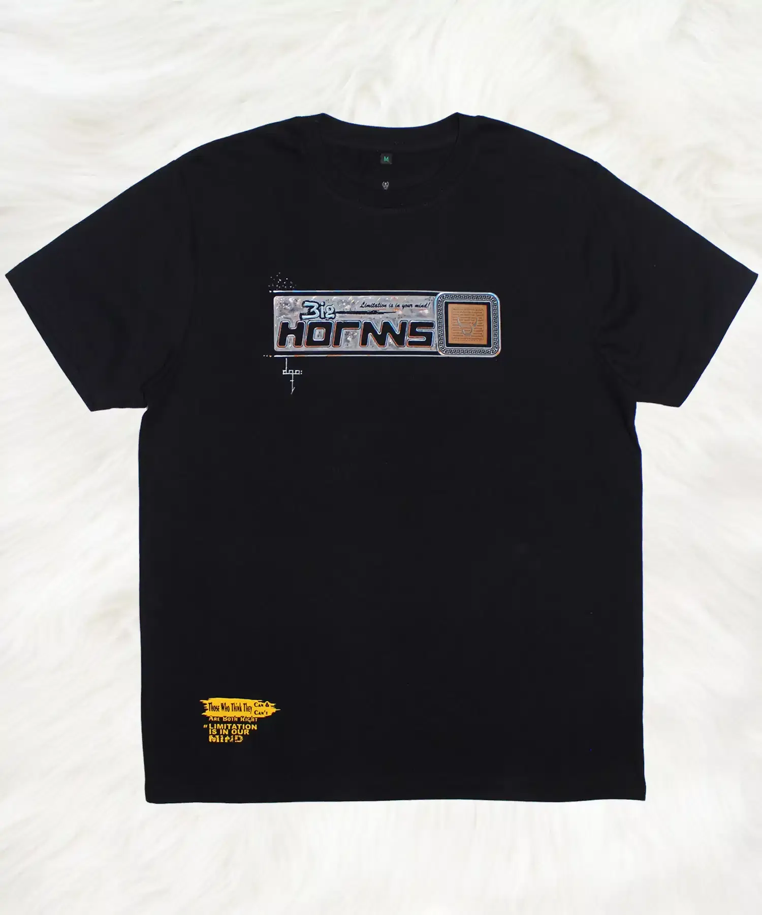 Infinity Grid Tee, print & Paint t-shirt by Bighornns